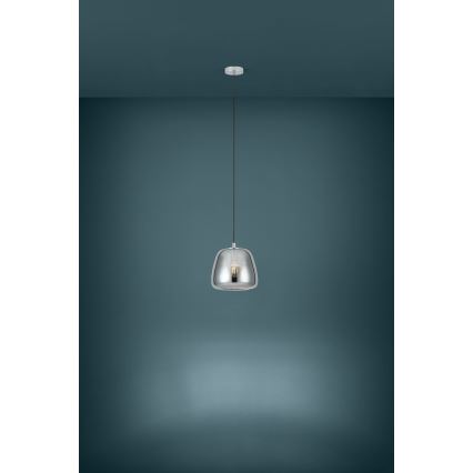 Eglo - Lestenec na vrvici 1xE27/40W/230V pr. 26 cm dimna