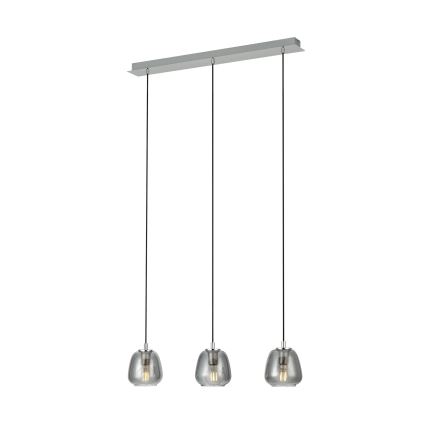 Eglo - Lestenec na vrvici 3xE27/40W/230V dimna