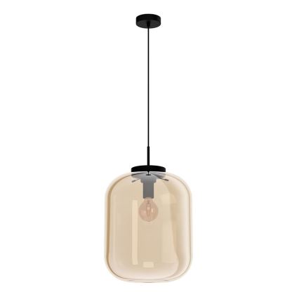 Eglo - Lestenec na vrvici 1xE27/40W/230V d. 35 cm bež