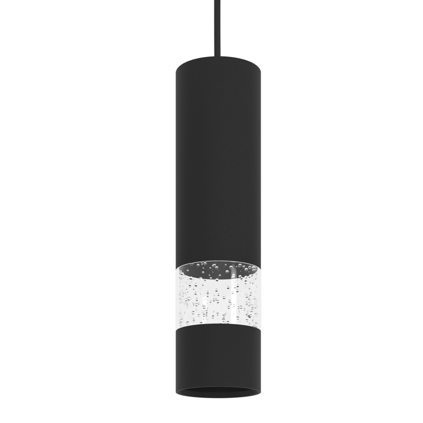 Eglo - LED Lestenec na vrvici 5xGU10/4,6W/230V črna