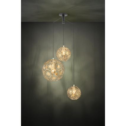 Eglo - Lestenec na vrvici 3xE27/60W/230V