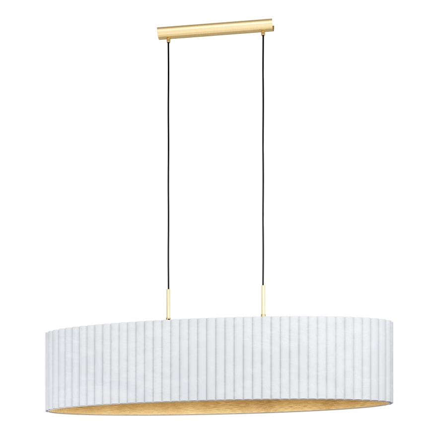 Eglo - Lestenec na vrvici 2xE27/40W/230V bel