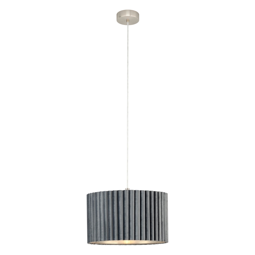 Eglo - Lestenec na vrvici 1xE27/40W/230V siv