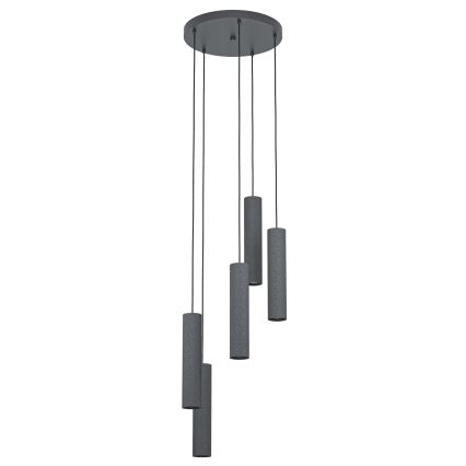 Eglo - LED Lestenec na vrvici 5xGU10/4,5W/230V