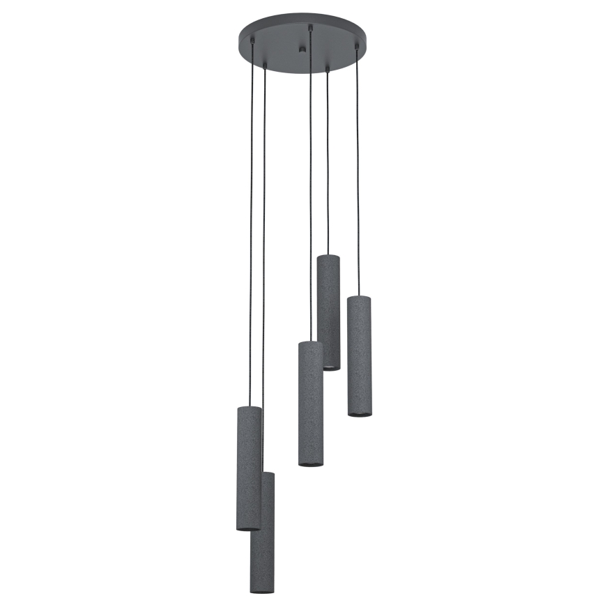 Eglo - LED Lestenec na vrvici 5xGU10/4,5W/230V