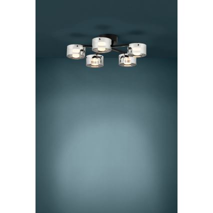Eglo - LED Zatemnitveni lestenec 5xLED/5,4W/230V