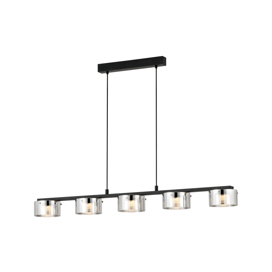 Eglo - LED Zatemnitveni lestenec na vrvici 5xLED/5,4W/230V