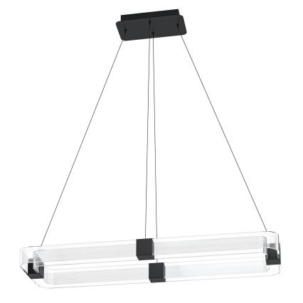 Eglo - LED Zatemnitveni lestenec na vrvici LED/39,2W/230V 3000K črna