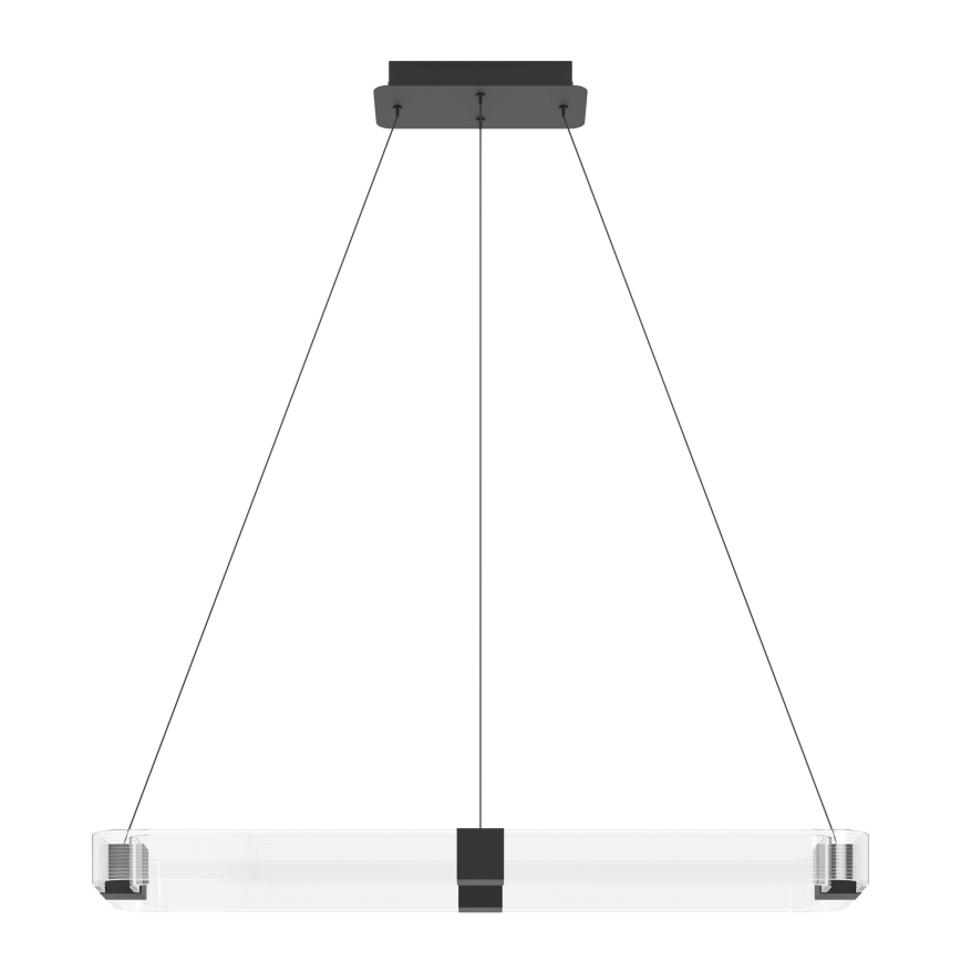 Eglo - LED Zatemnitveni lestenec na vrvici LED/39,2W/230V 3000K črna