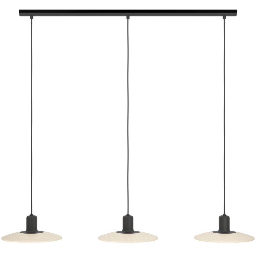 Eglo - LED Lestenec na vrvici 3xGU10/4,6W/230V 3000K