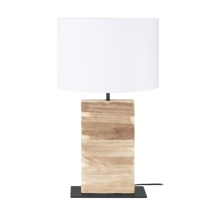 Eglo - Namizna svetilka 1xE27/40W/230V 62,5 cm rjava