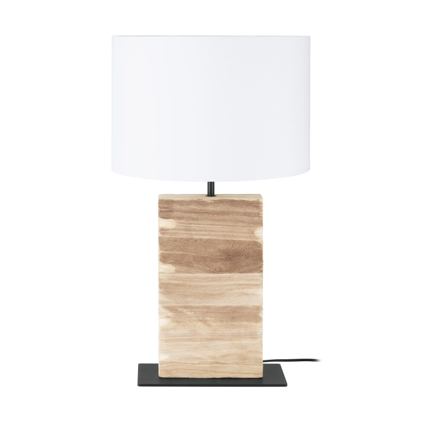 Eglo - Namizna svetilka 1xE27/40W/230V 62,5 cm rjava