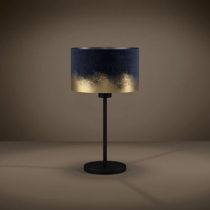 Eglo 39975 - Namizna svetilka CASUARITA 1xE27/40W/230V modra/zlata