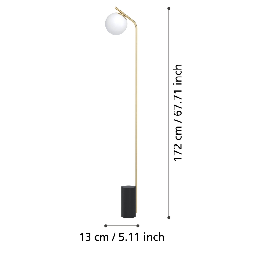 Eglo - Talna svetilka 1xE27/40W/230V zlata