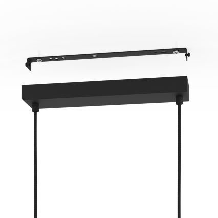 Eglo - LED Lestenec na vrvici 4xGU10/4,6W/230V 3000K zlata
