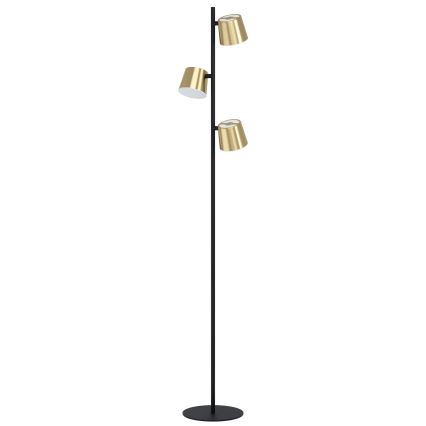 Eglo - LED Talna svetilka 3xGU10/4,6W/230V 3000K zlata