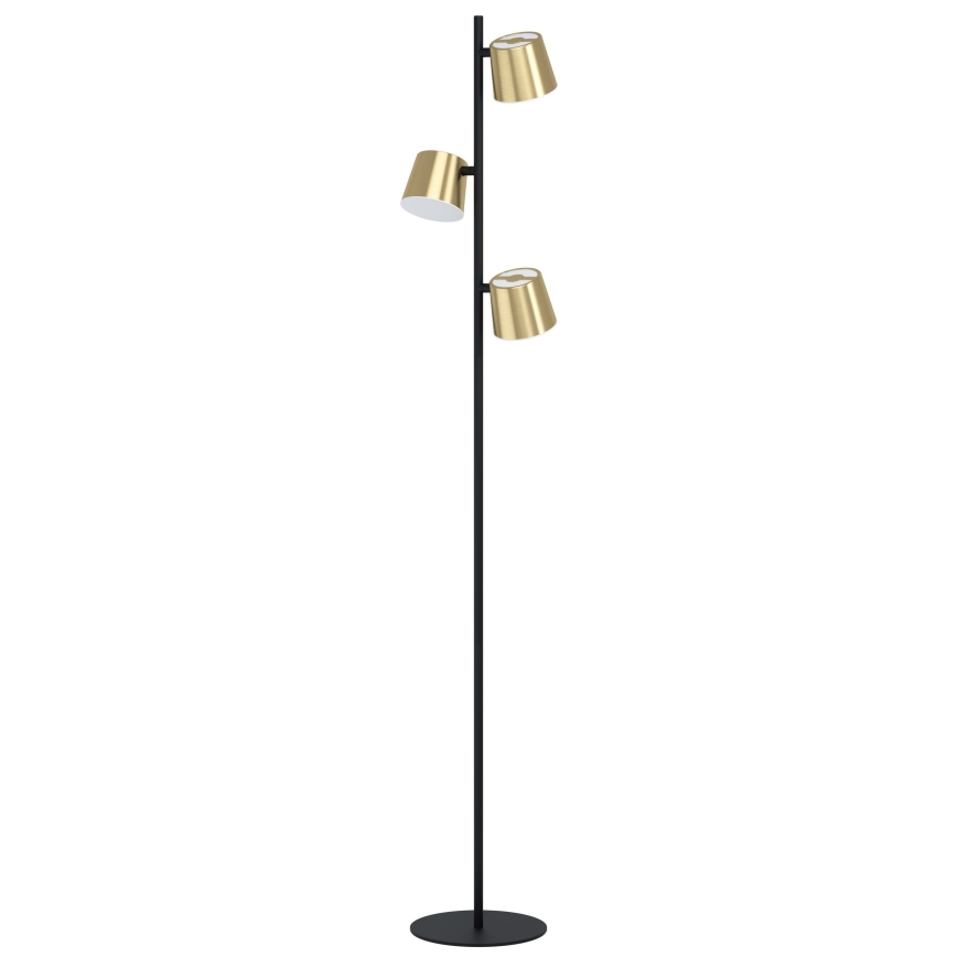 Eglo - LED Talna svetilka 3xGU10/4,6W/230V 3000K zlata