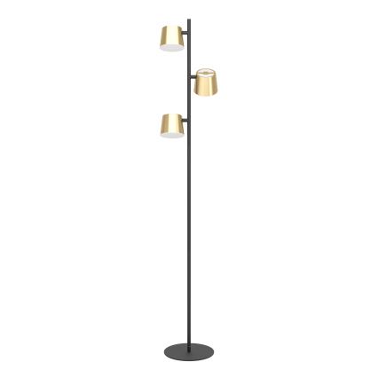 Eglo - LED Talna svetilka 3xGU10/4,6W/230V 3000K zlata