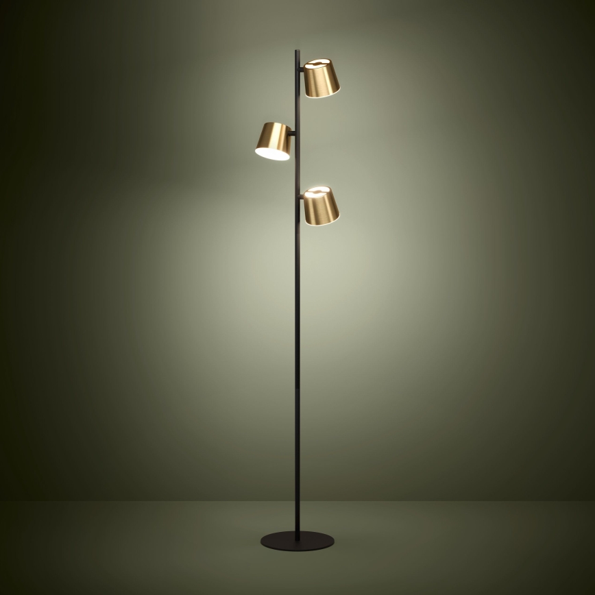 Eglo - LED Talna svetilka 3xGU10/4,6W/230V 3000K zlata