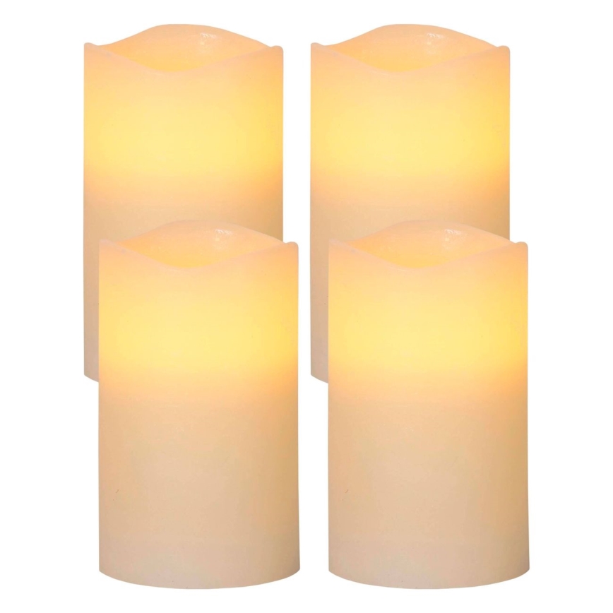 Eglo - SET 4x LED Božična dekoracija 1xLED/0,066W/3xAAA bež