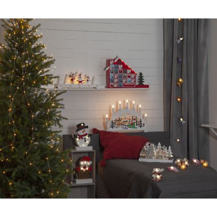 Eglo - LED Božična dekoracija 6xLED/0,06W/2xAA Santa