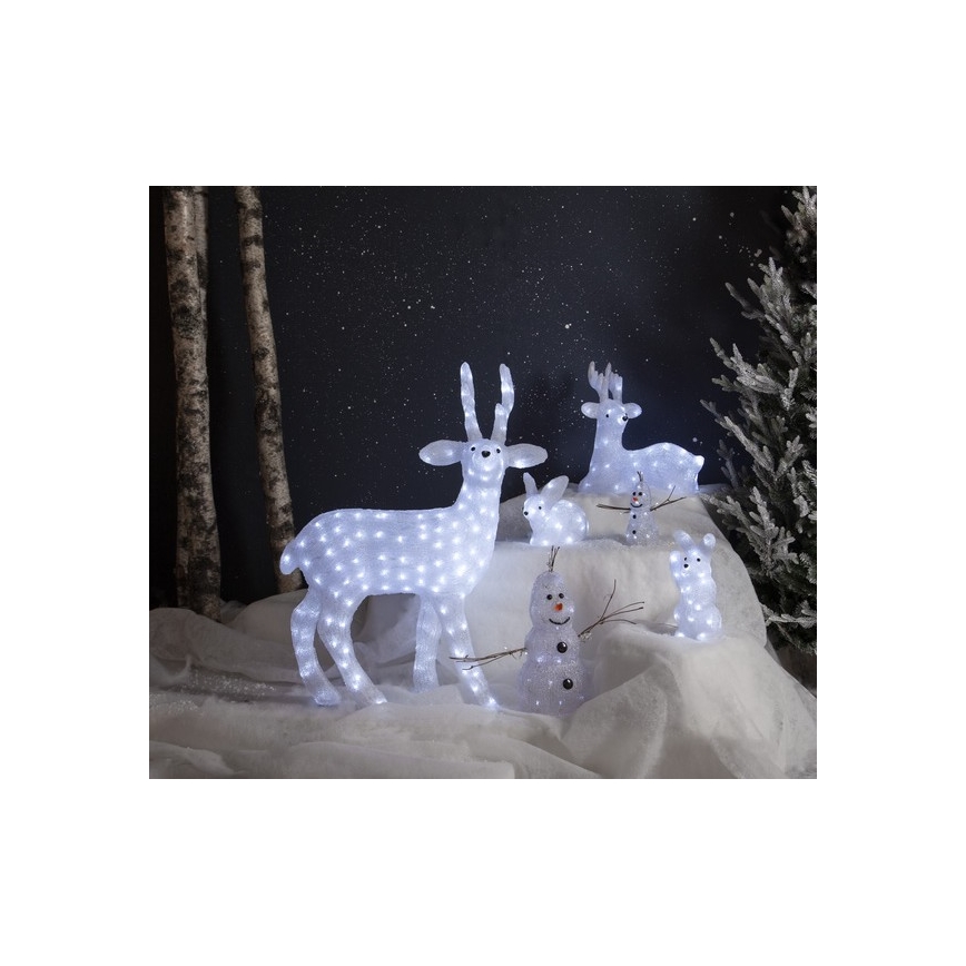 Eglo - LED Božični okrasek 20xLED/0,06W/2xAAA