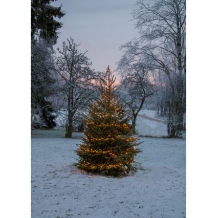 Eglo - LED Zunanja božična veriga 1200xLED 24m IP44 topla bela