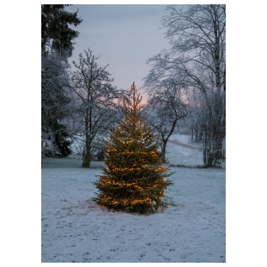 Eglo - LED Zunanja božična veriga 1200xLED 24m IP44 topla bela