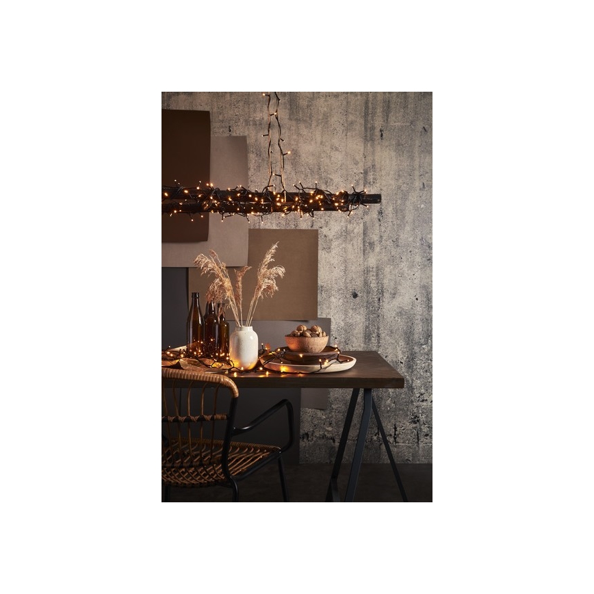 Eglo - LED zunanji svetlobni niz 80xLED 10,5m IP44 topla bela