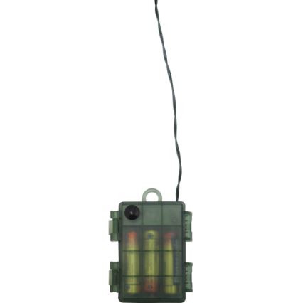 Eglo - LED Zunanji božični venec s senzorjem 20xLED/0,064W/3xAA IP44