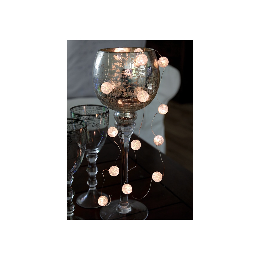 Eglo - LED Božič řetěz15xLED/3xAA 1,4m