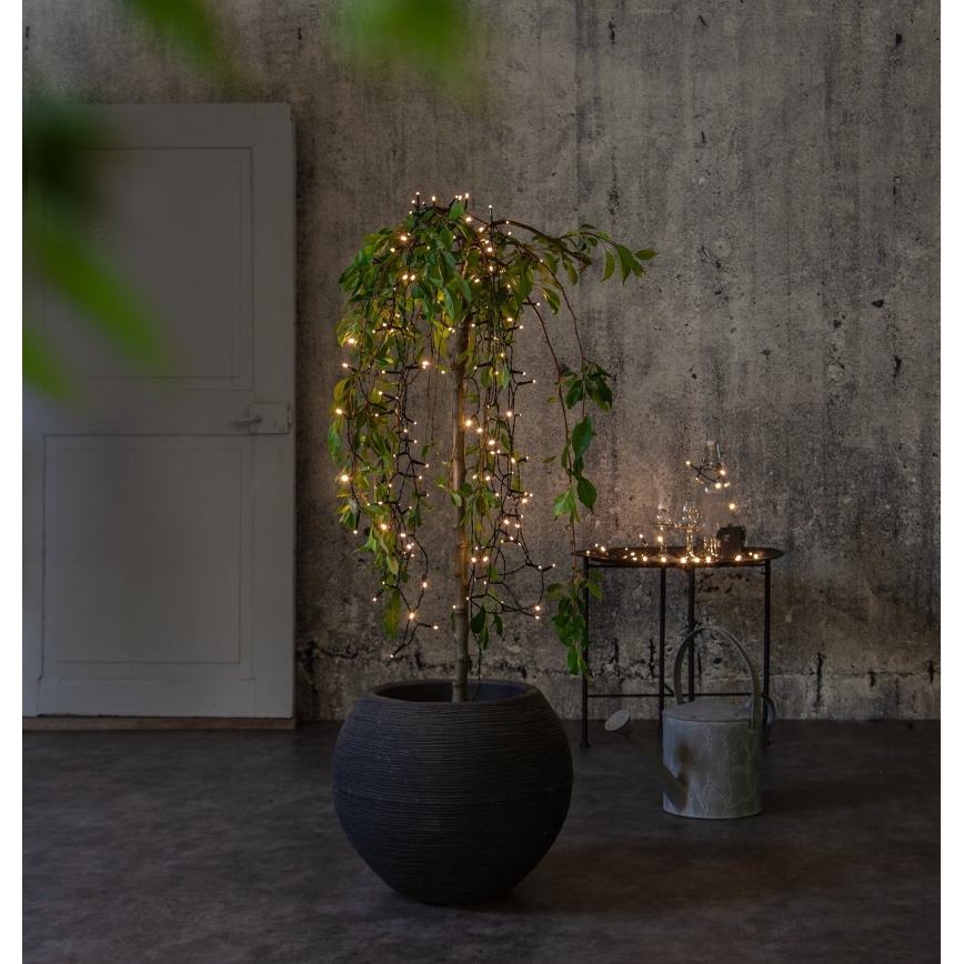 Eglo - LED Zunanja božična veriga 160xLED 11,2 m topla bela IP44