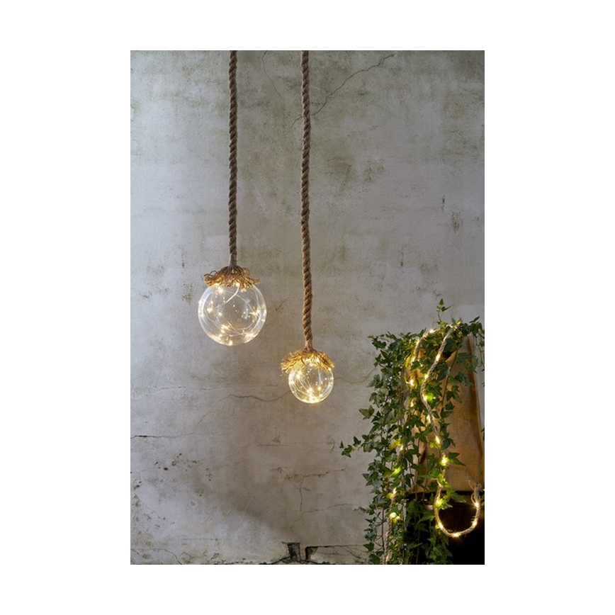 Eglo - LED Božična dekoracija 15xLED/0,06W/3xAA