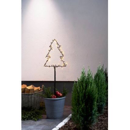 Eglo - LED Zunanja božična dekoracija LED/4xAA IP44 drevo