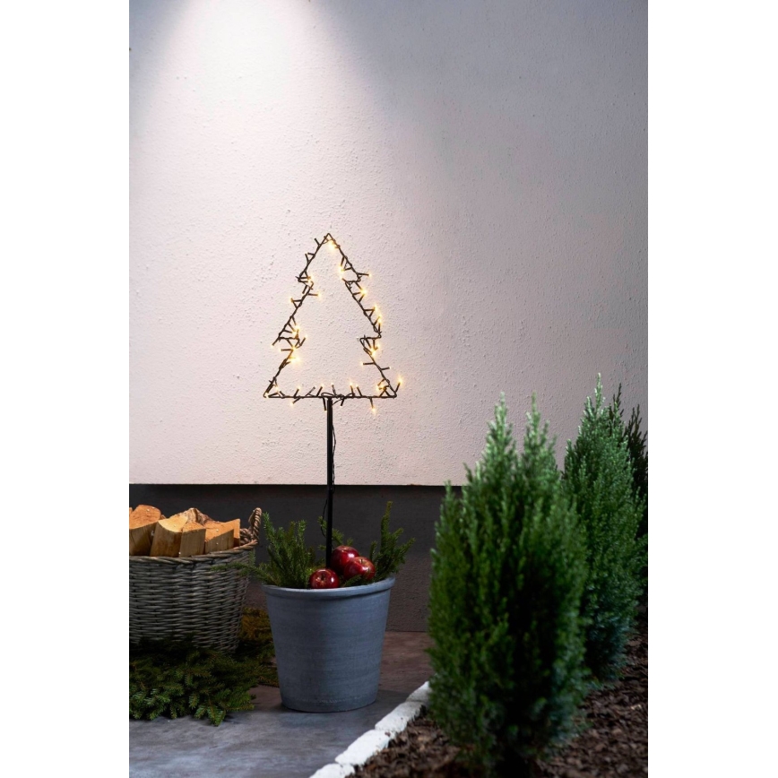 Eglo - LED Zunanja božična dekoracija LED/4xAA IP44 drevo