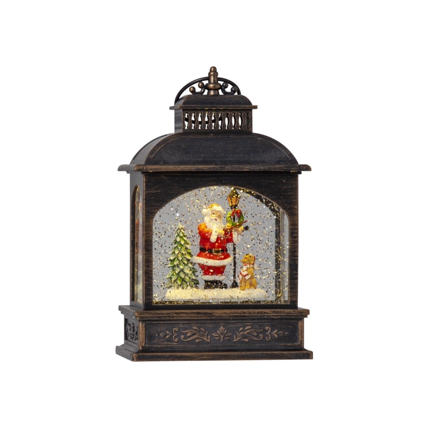 Eglo - LED Božična dekoracija 1xLED/0,064W/3xAA rjava