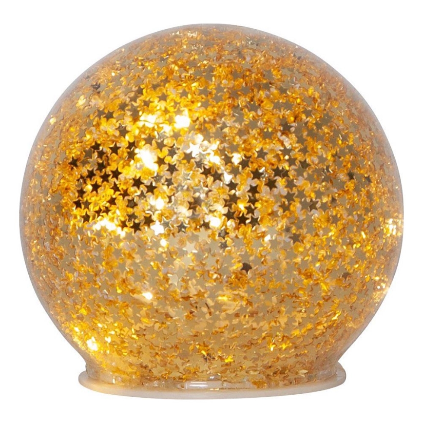 Eglo 411344 - LED Božična dekoracija STAR FALL 10xLED/2xAA zlata