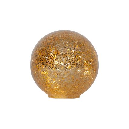 Eglo 411346 - LED božična dekoracija STAR FALL 15xLED/2xAA premer 15 cm zlata