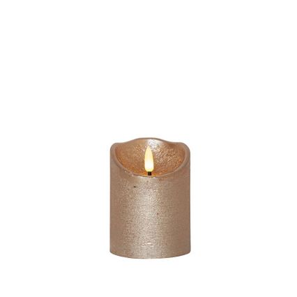 Eglo 411498 - LED Sveča FLAMME RUSTIC LED/2xAA zlata