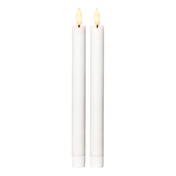 Eglo 411505 - Komplet 2x LED sveči FLAMME LED/1xAAA bela