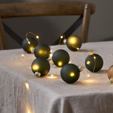 Eglo 411558 - LED veriga BLISS 22xLED/3xAA 2,6m topla bela