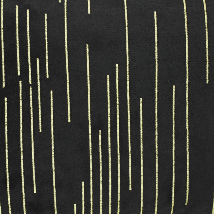 Eglo - Okrasni vzglavnik 30x50 cm črna/zlata
