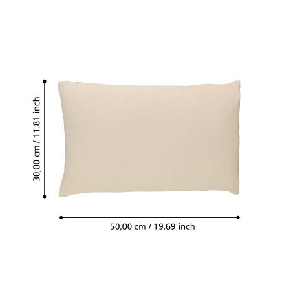Eglo 420021 - Dekorativna blazina ILES 30x50 cm bež