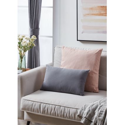 Eglo 420027 - Okrasna blazina ILES 30x50 cm siva