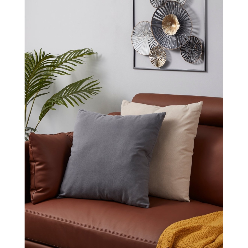 Eglo 420028 - Dekorativna blazina ILES 50x50 cm siva