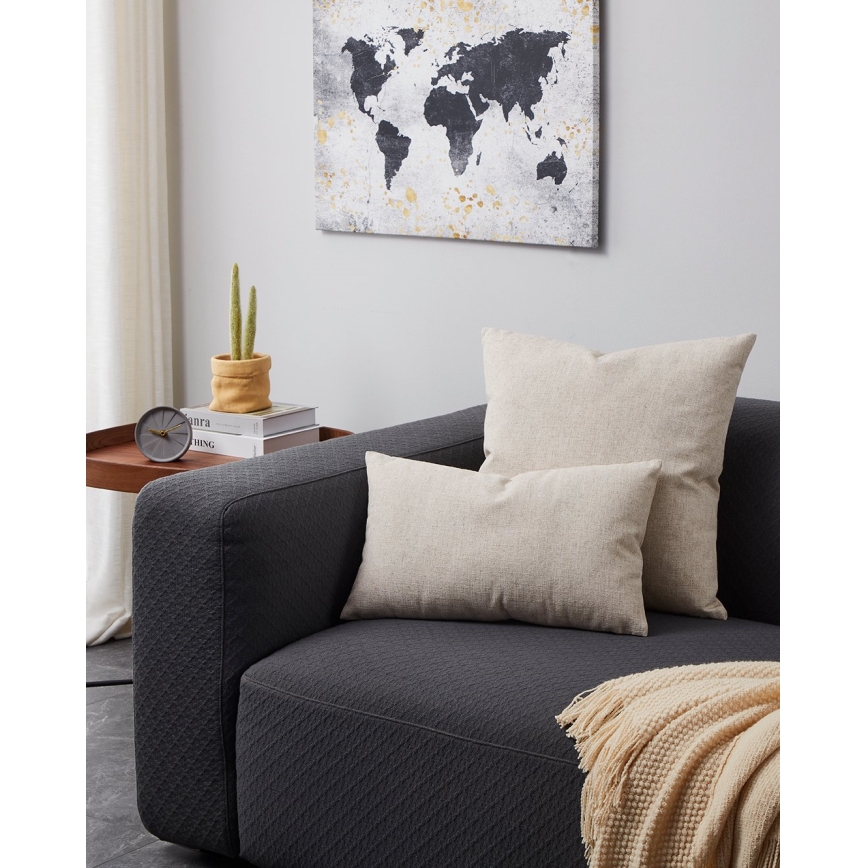 Eglo 420032 - Okrasna blazina ILES 30x50 cm, bež