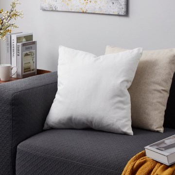 Eglo 420037 - Dekorativna blazina ILES 50x50 cm bela