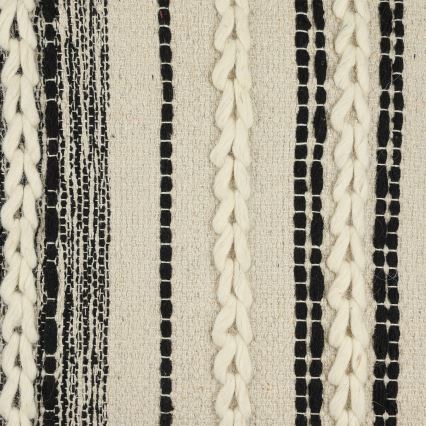 Eglo 420055 - Okrasna blazina CHEVERY 45x45 cm kremna/črna