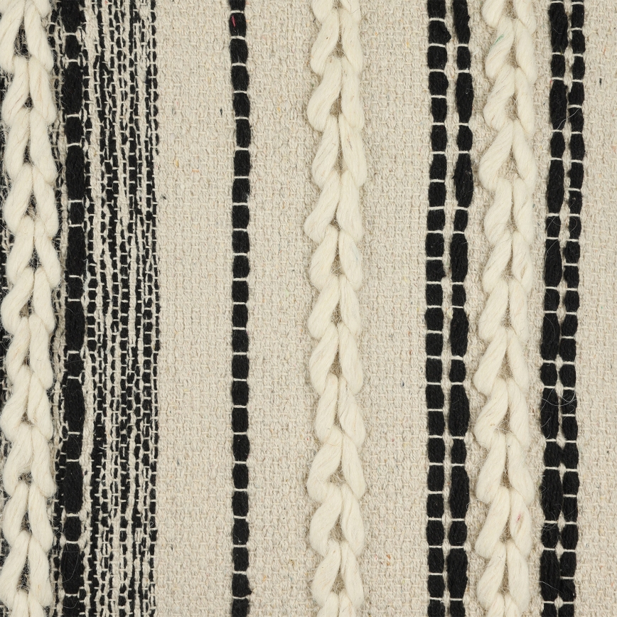 Eglo 420055 - Okrasna blazina CHEVERY 45x45 cm kremna/črna