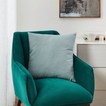 Eglo 420088 - Okrasna blazina ILES 50x50 cm zelena